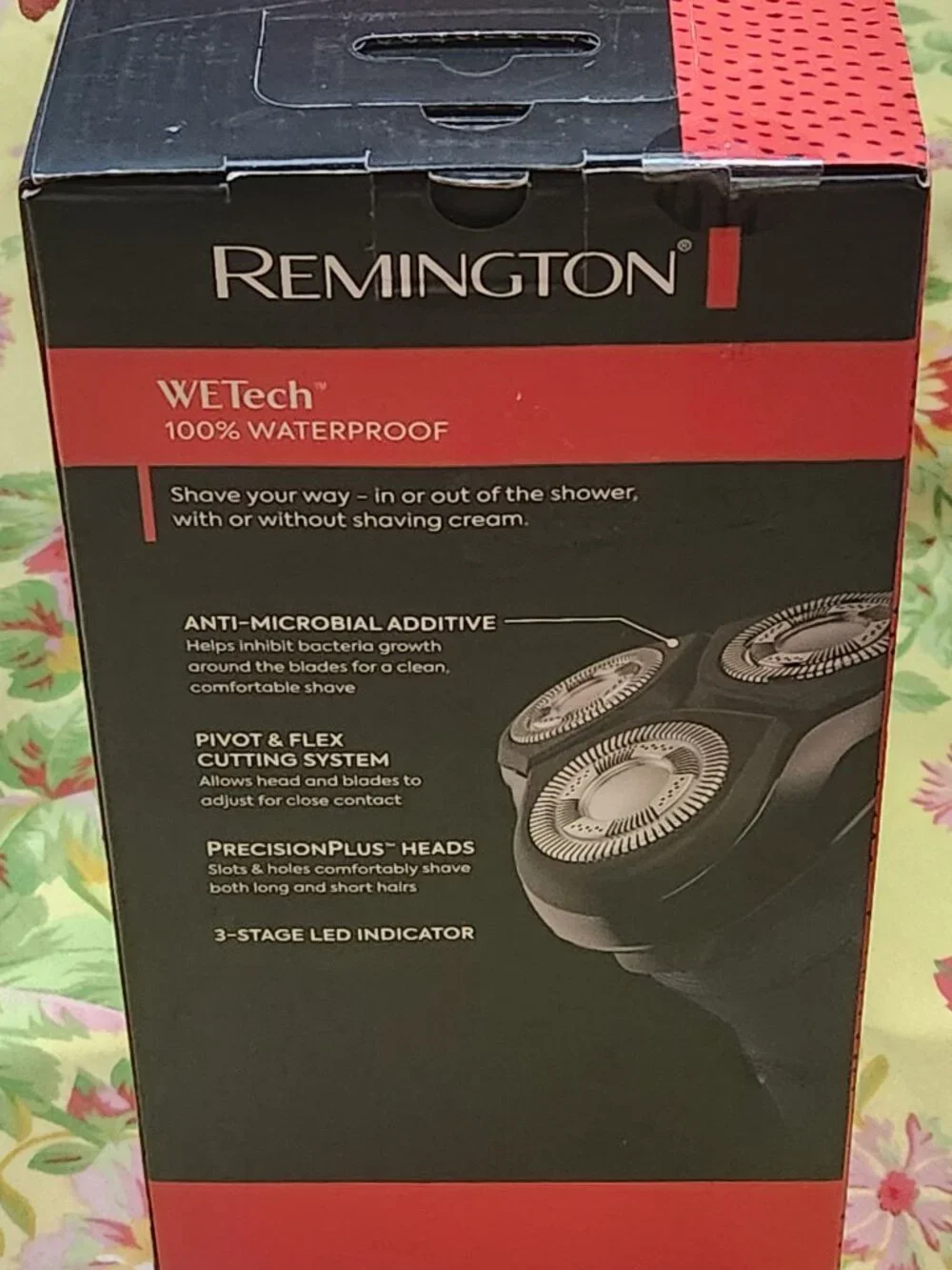 Remington WETech Waterproof Cordless Rotary Shaver New In Box